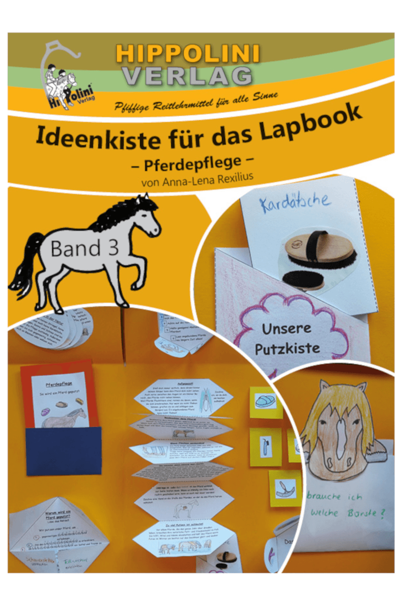 Lapbook Band 3 – Pferdepflege – Download - Hippolini-Verlag