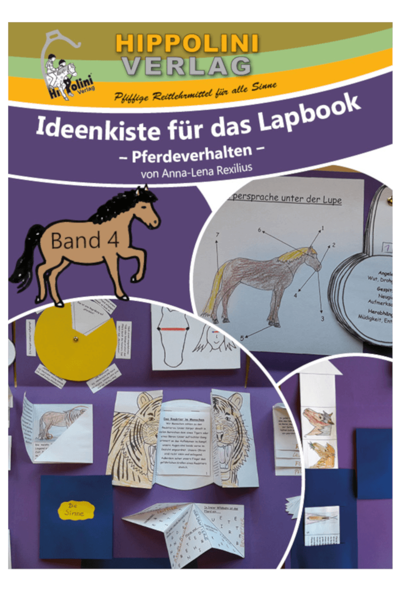 Lapbook Band 4 – Pferdeverhalten – Download - Hippolini-Verlag