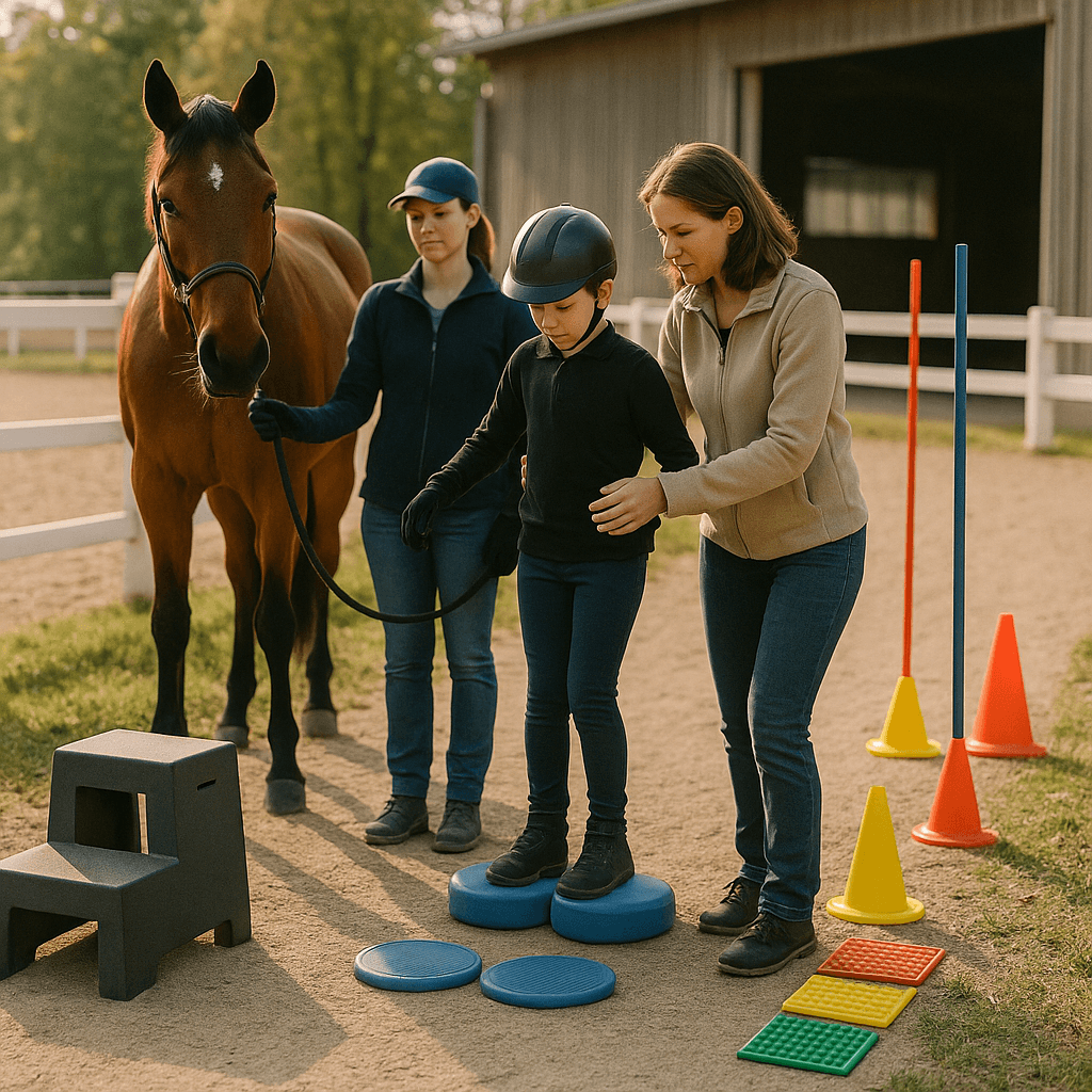 Neben dem Reitplatz - Hippolini-Verlag