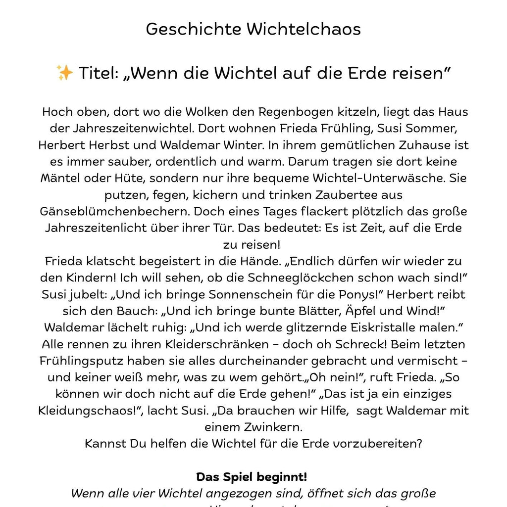 Wenn die Wichtel auf die Erde reisen 🌟🌍