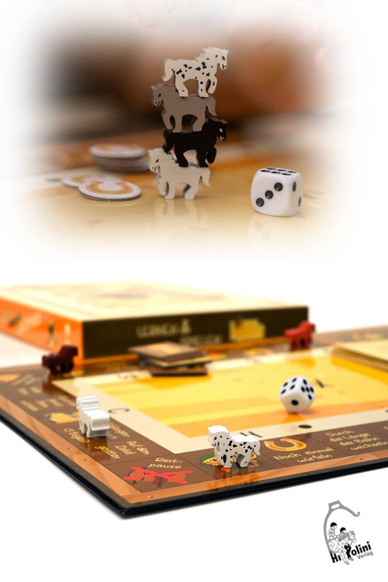 Brettspiel - Grundkenntnisse der Reiterwelt - Gisi - Hippolini-Verlag