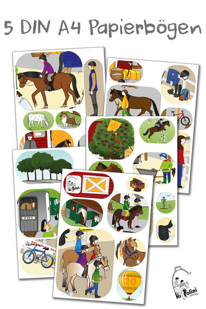 HIPPOLINI Wimmelbild Spiel - Hippolini-Verlag