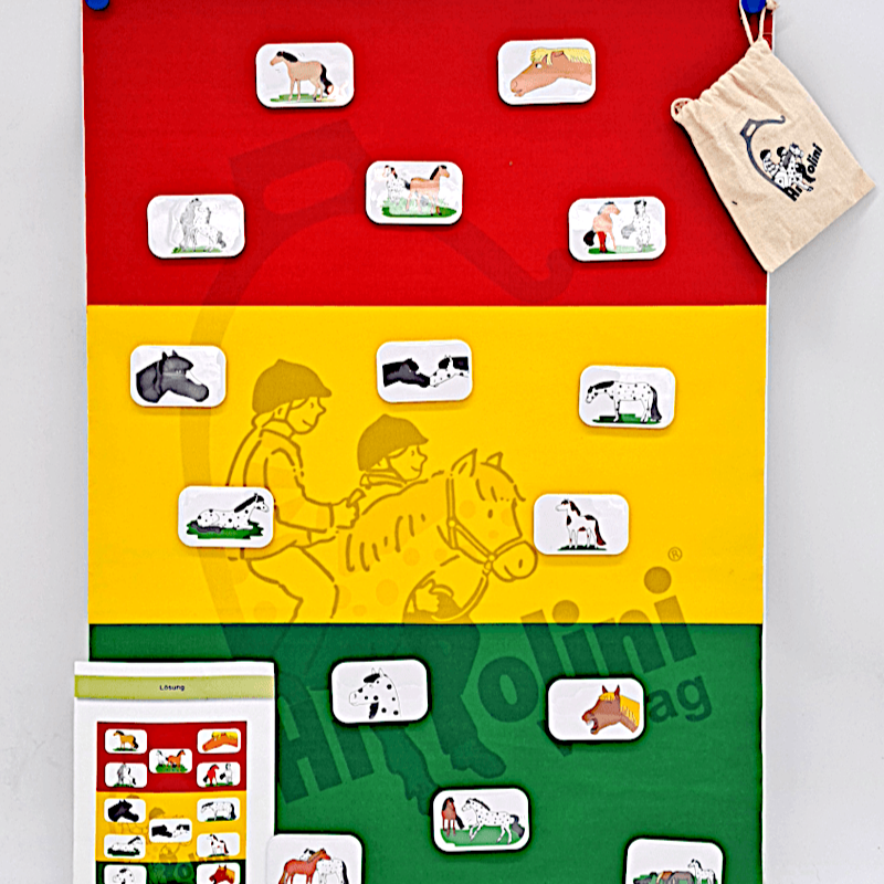 CreativaMente Spielbuch Pferde Und Zahlen – Lernspielbuch Für Kinder Ab 6 Jahren