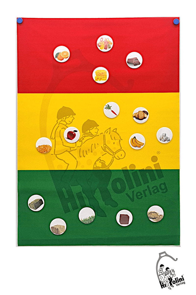 Magnetspiel Futterampel - Hippolini-Verlag