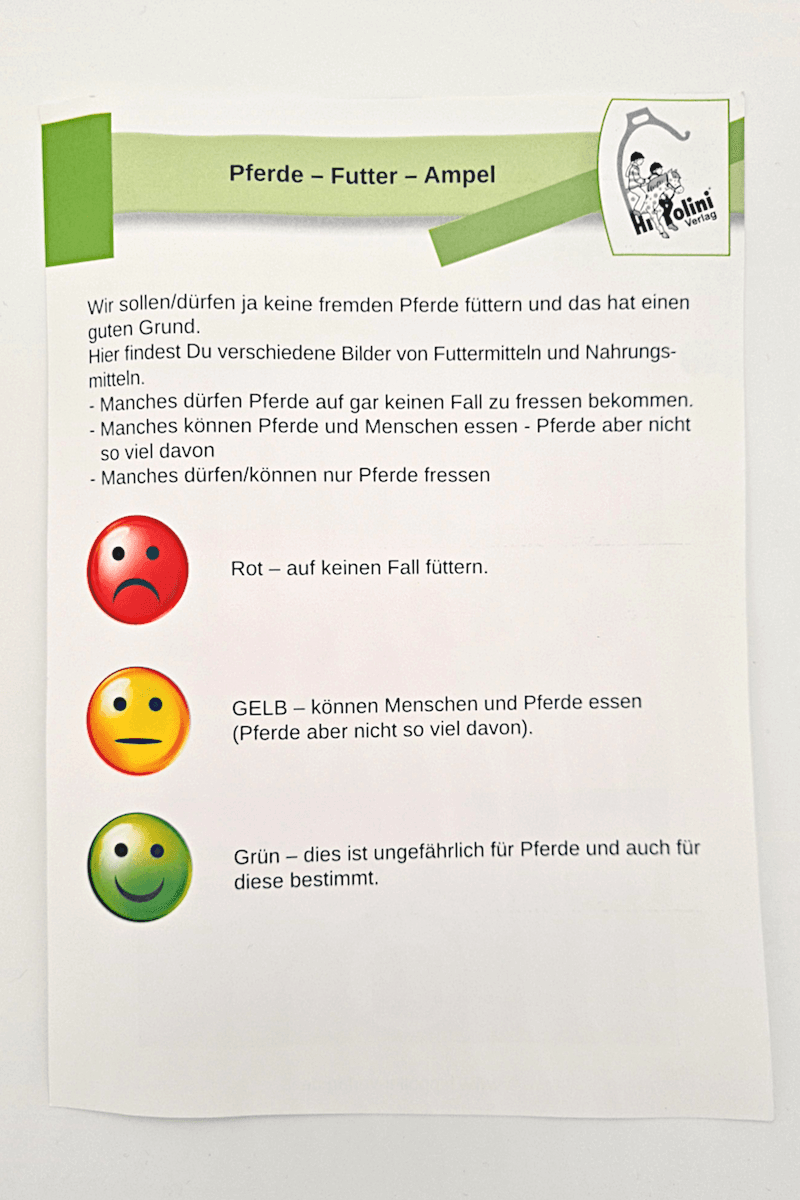 Magnetspiel Futterampel - Hippolini-Verlag