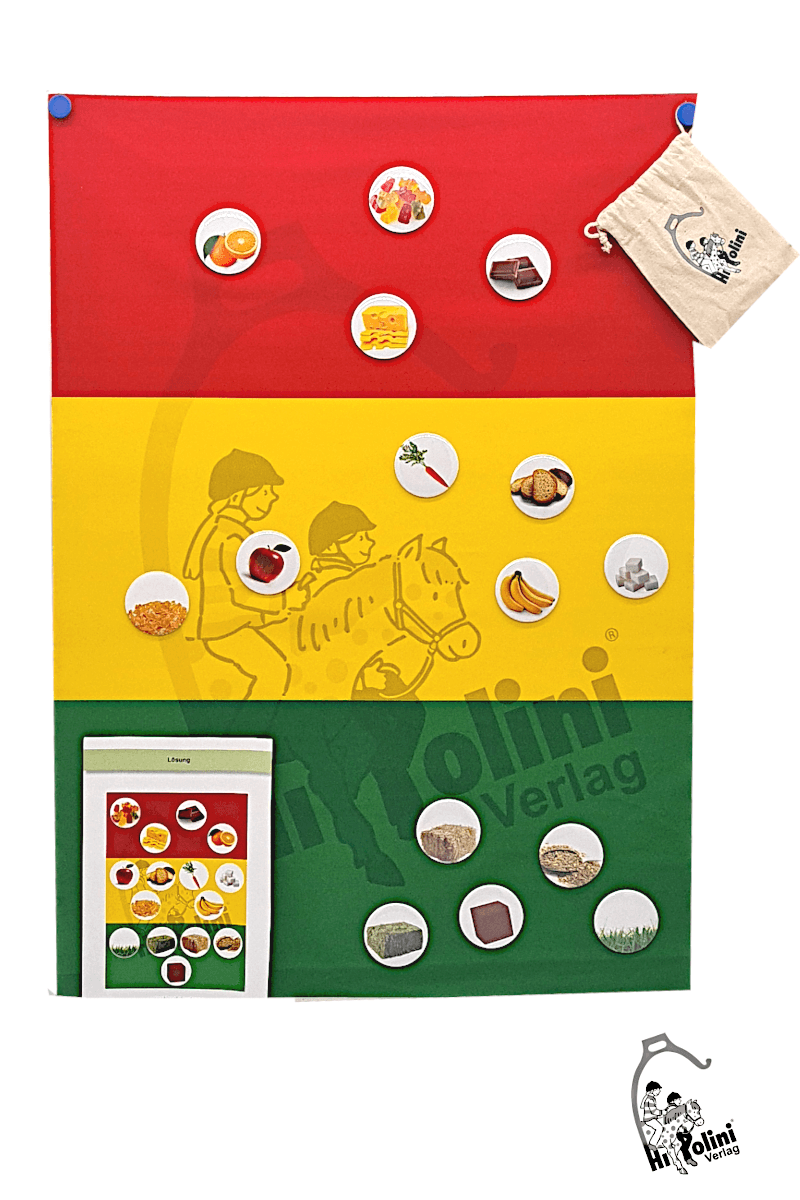 Magnetspiel Futterampel - Hippolini-Verlag