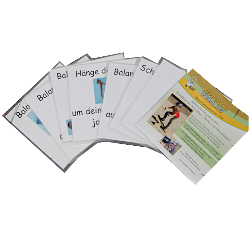 Würfelspiel – Balance und Koordination – Download - Hippolini-Verlag