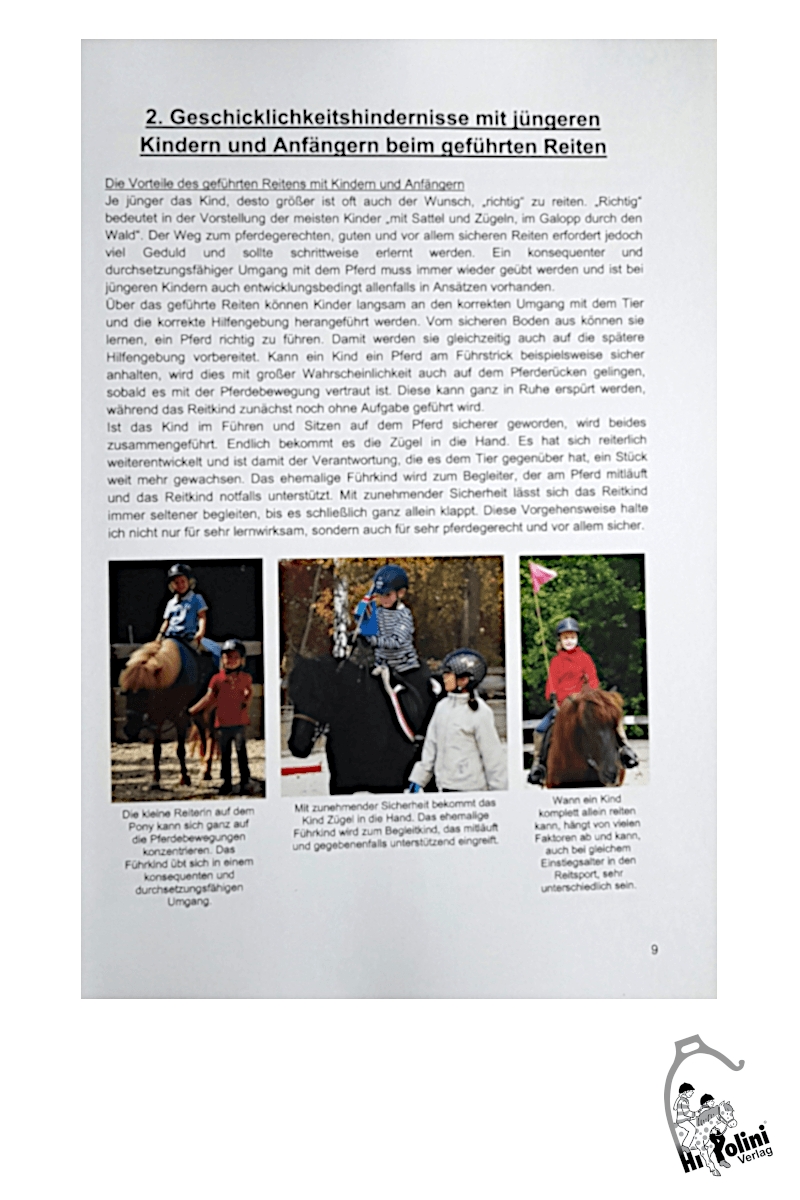 Was machen wir heute? Geschicklichkeit - Reiten - Lernen - Hippolini-Verlag