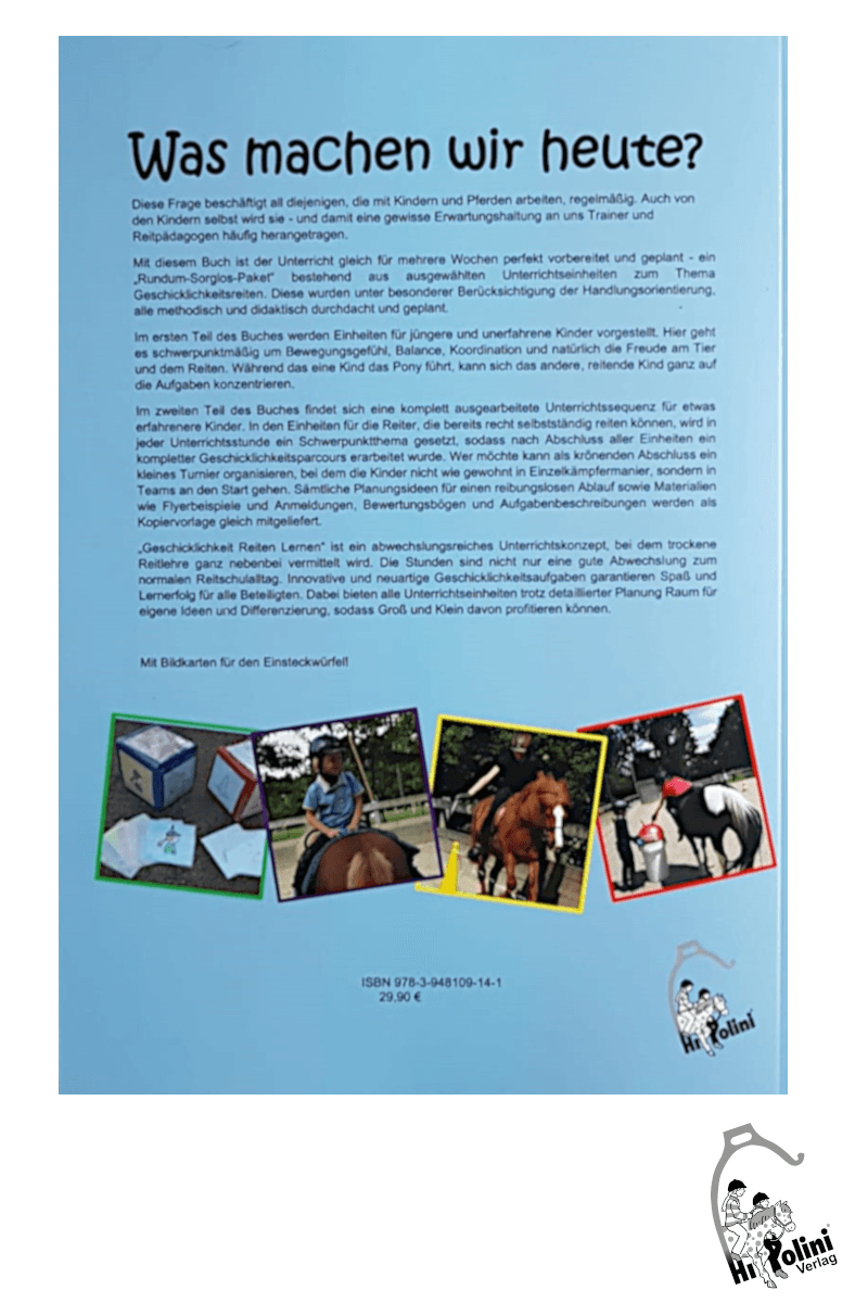 Was machen wir heute? Geschicklichkeit - Reiten - Lernen - Hippolini-Verlag