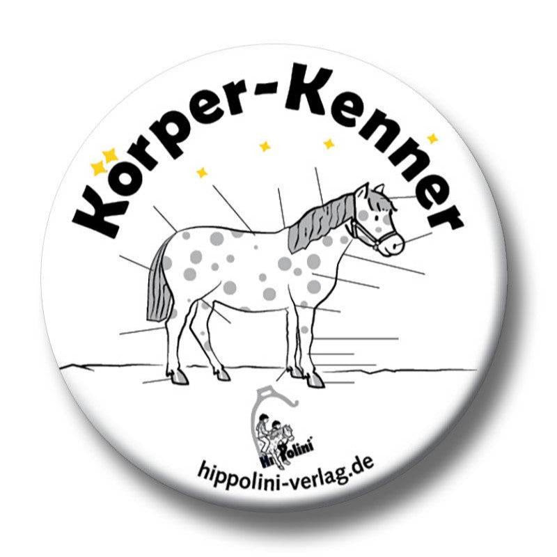 Button Körper-Kenner - Hippolini-Verlag
