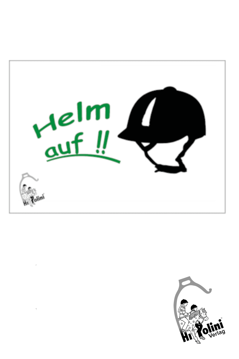 Regelschild A4 - einzeln - Hippolini-Verlag
