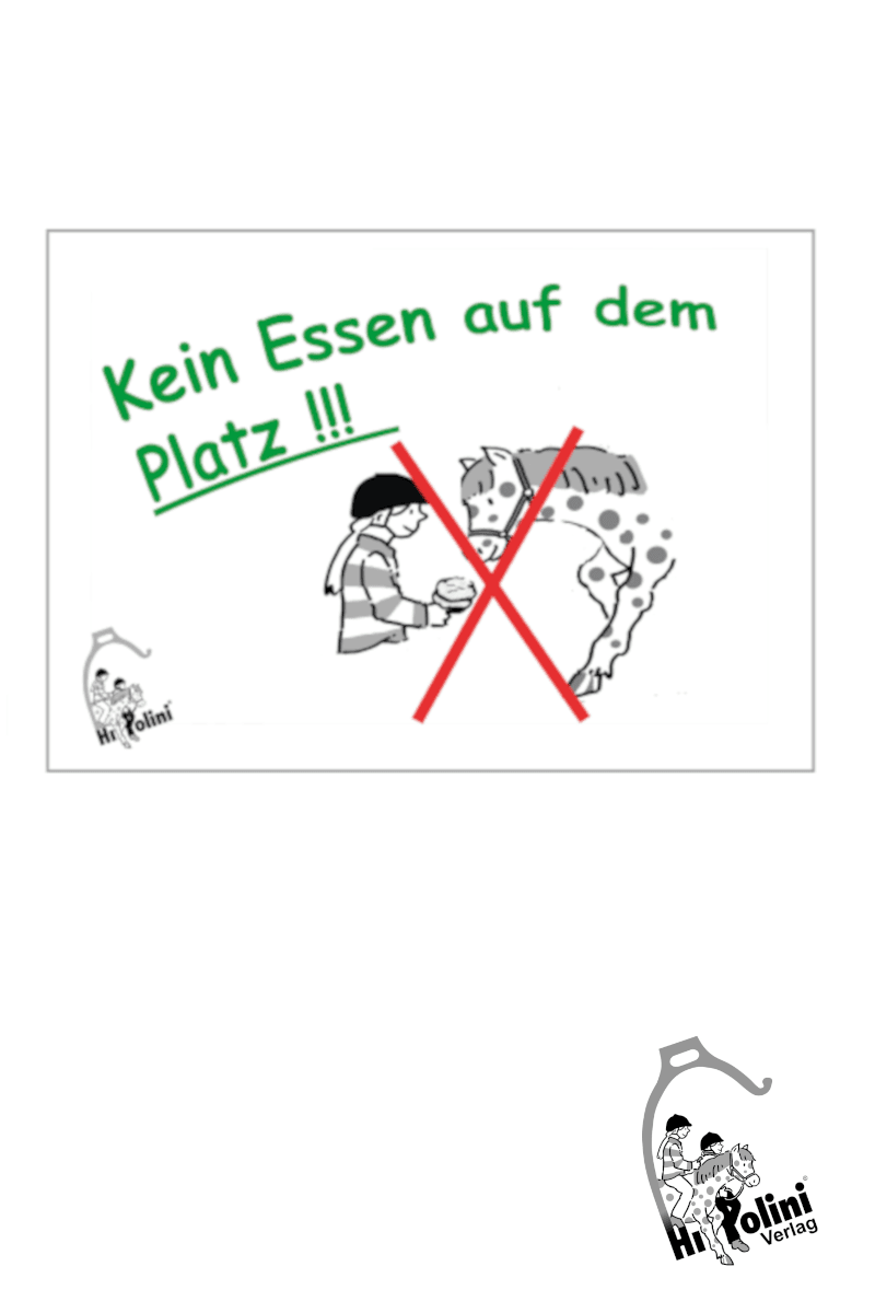 Regelschild A4 - einzeln - Hippolini-Verlag
