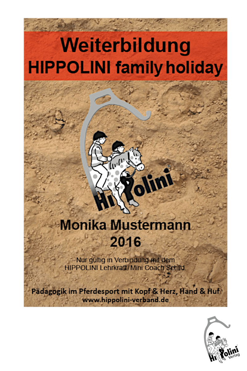 Plaketten (Schilder) für Weiterbildungen - Hippolini-Verlag