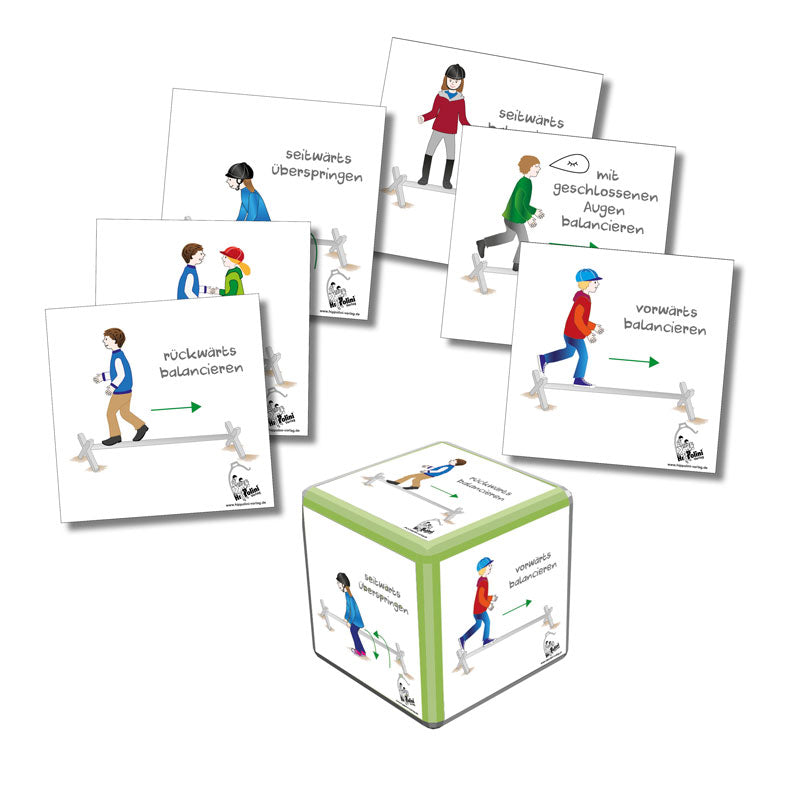 Würfelspiel - Bewegung am Cavaletti- Download