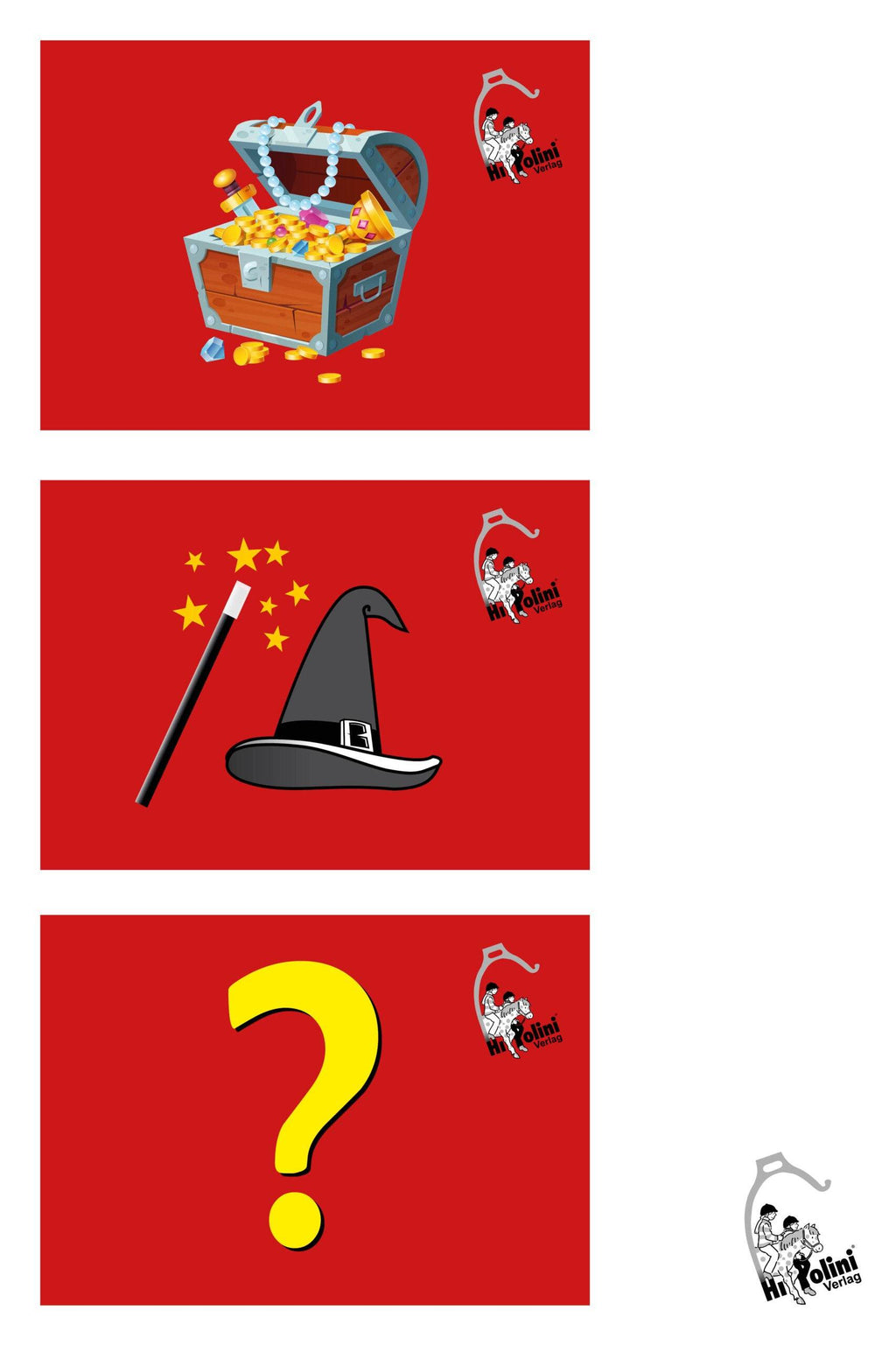 HIPPOLINI-Fähnchen-Set - Hippolini-Verlag