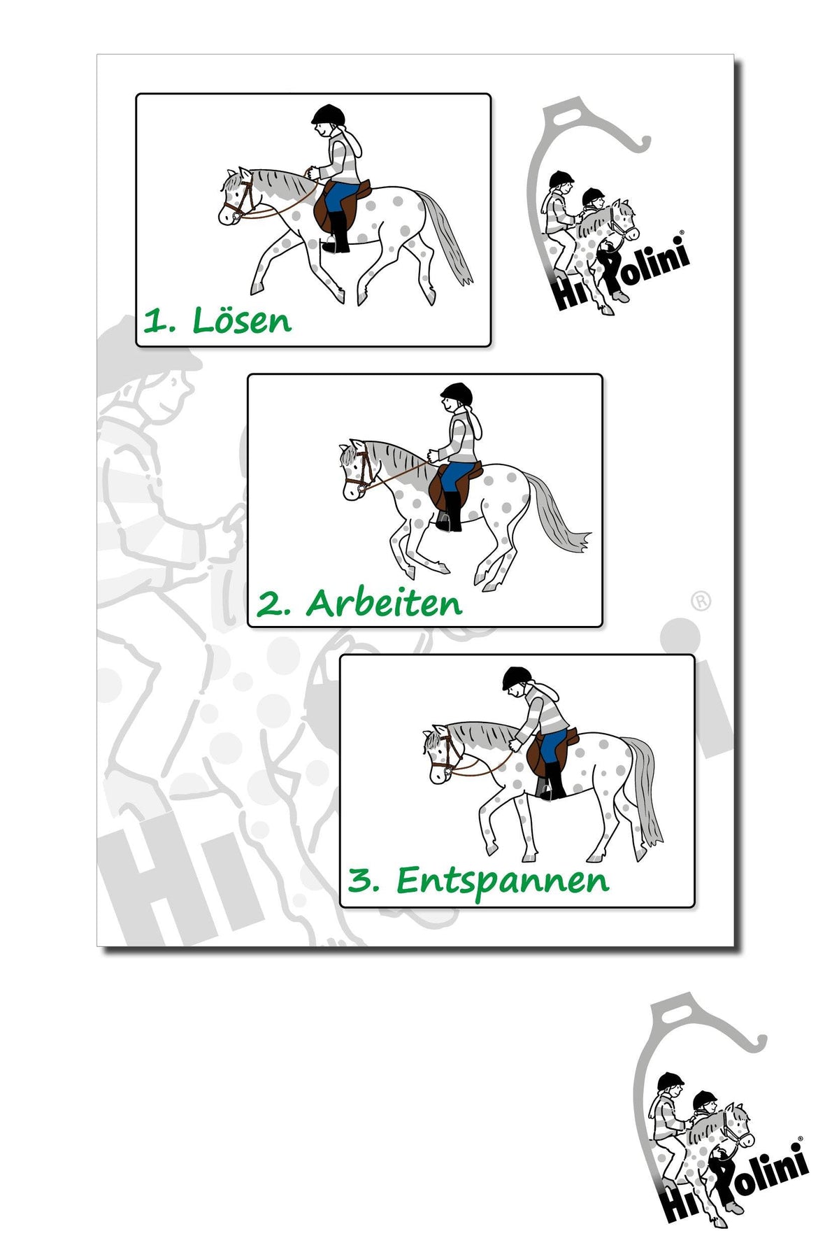 Regelschild für den HIPPOLINI IIIer - Hippolini-Verlag