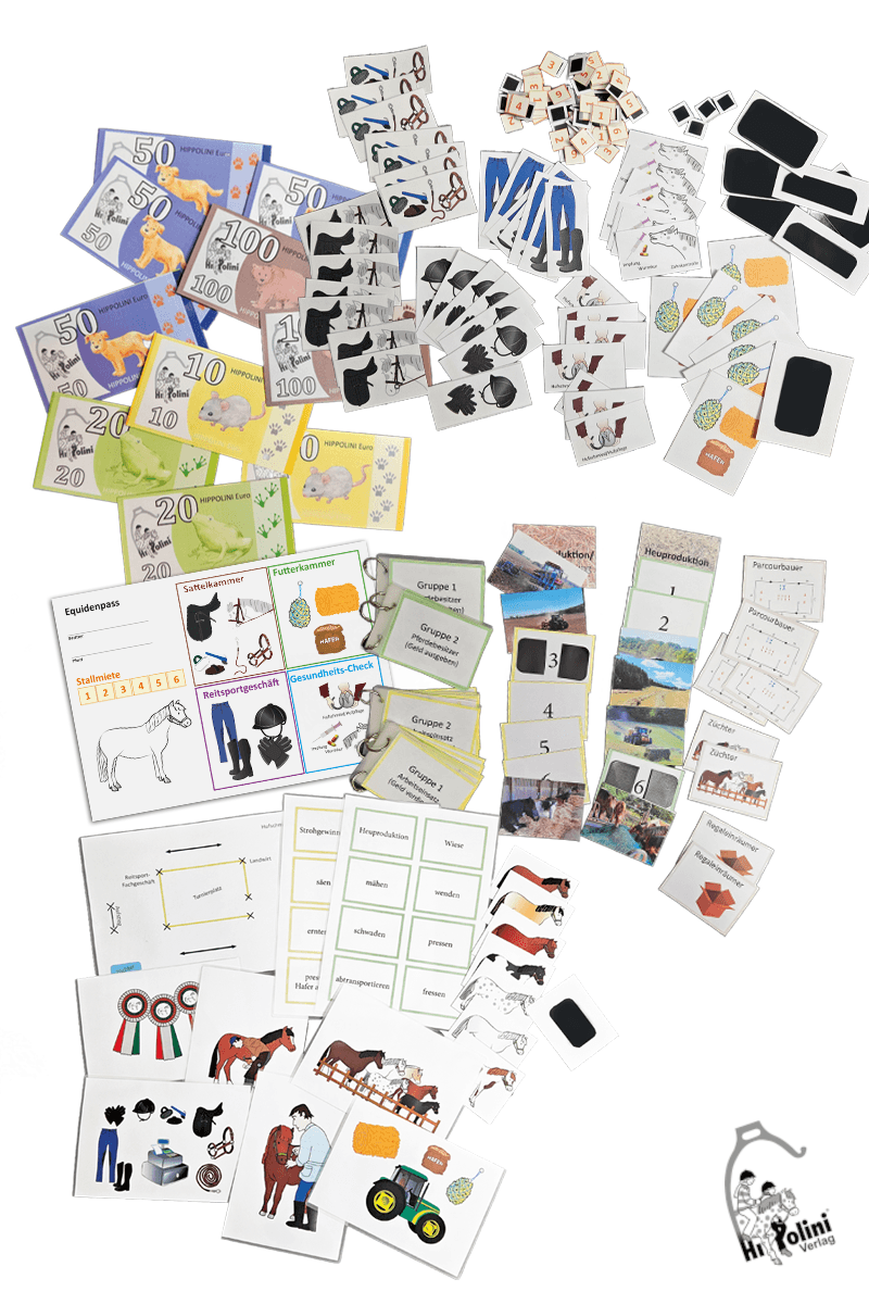 Reitspiel „Ponybesitzer für einen Tag“ – Downloadversion - Hippolini-Verlag