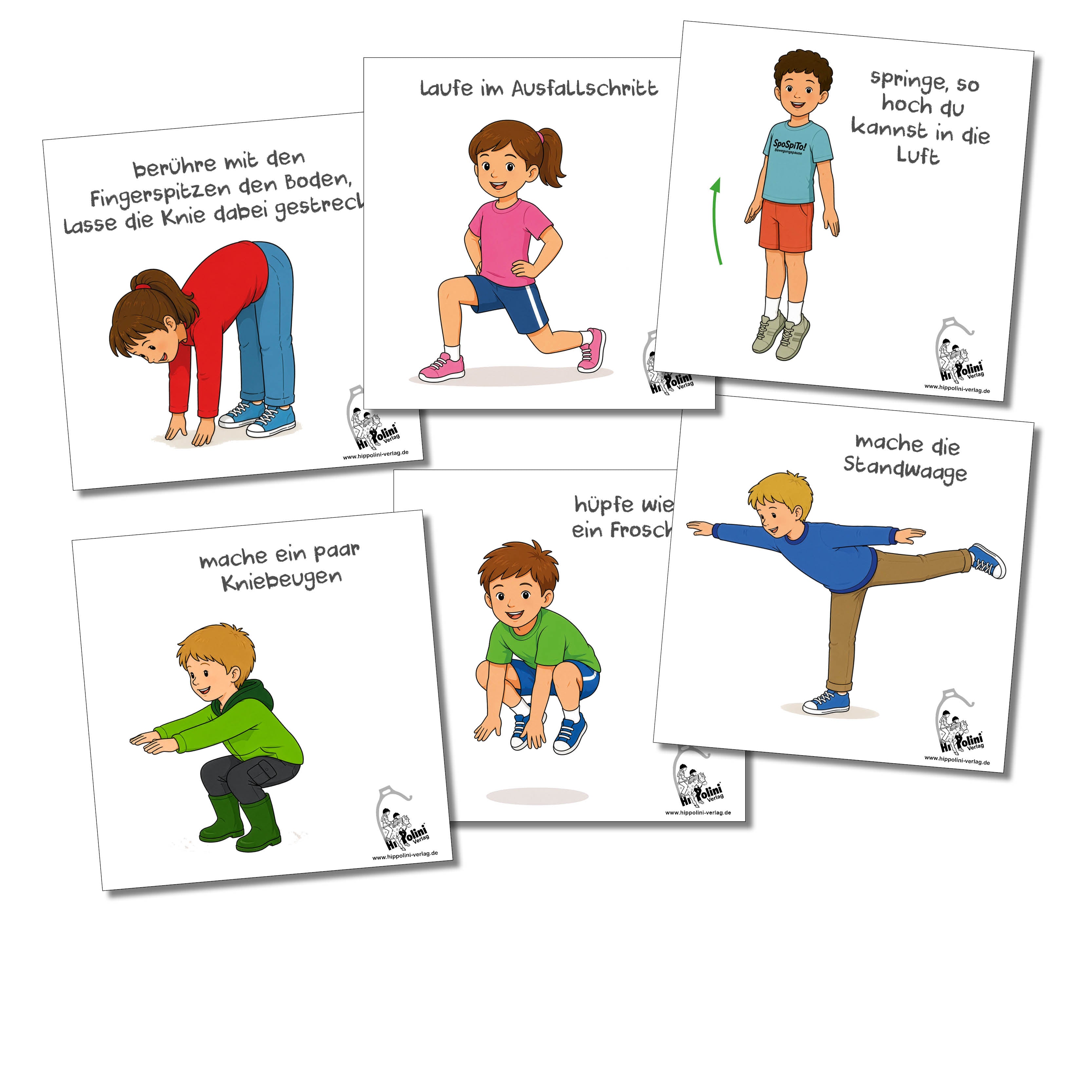 Würfelspiel - Aufwärmübungen für Reiter- Download