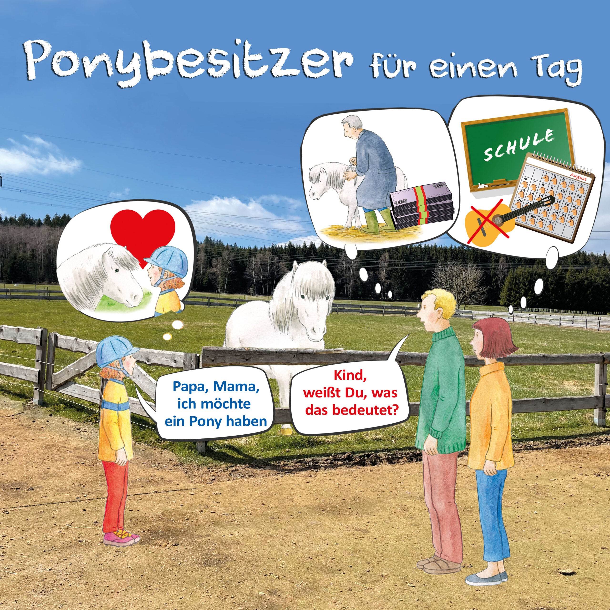 Reitspiel „Ponybesitzer für einen Tag“ – Downloadversion - Hippolini-Verlag