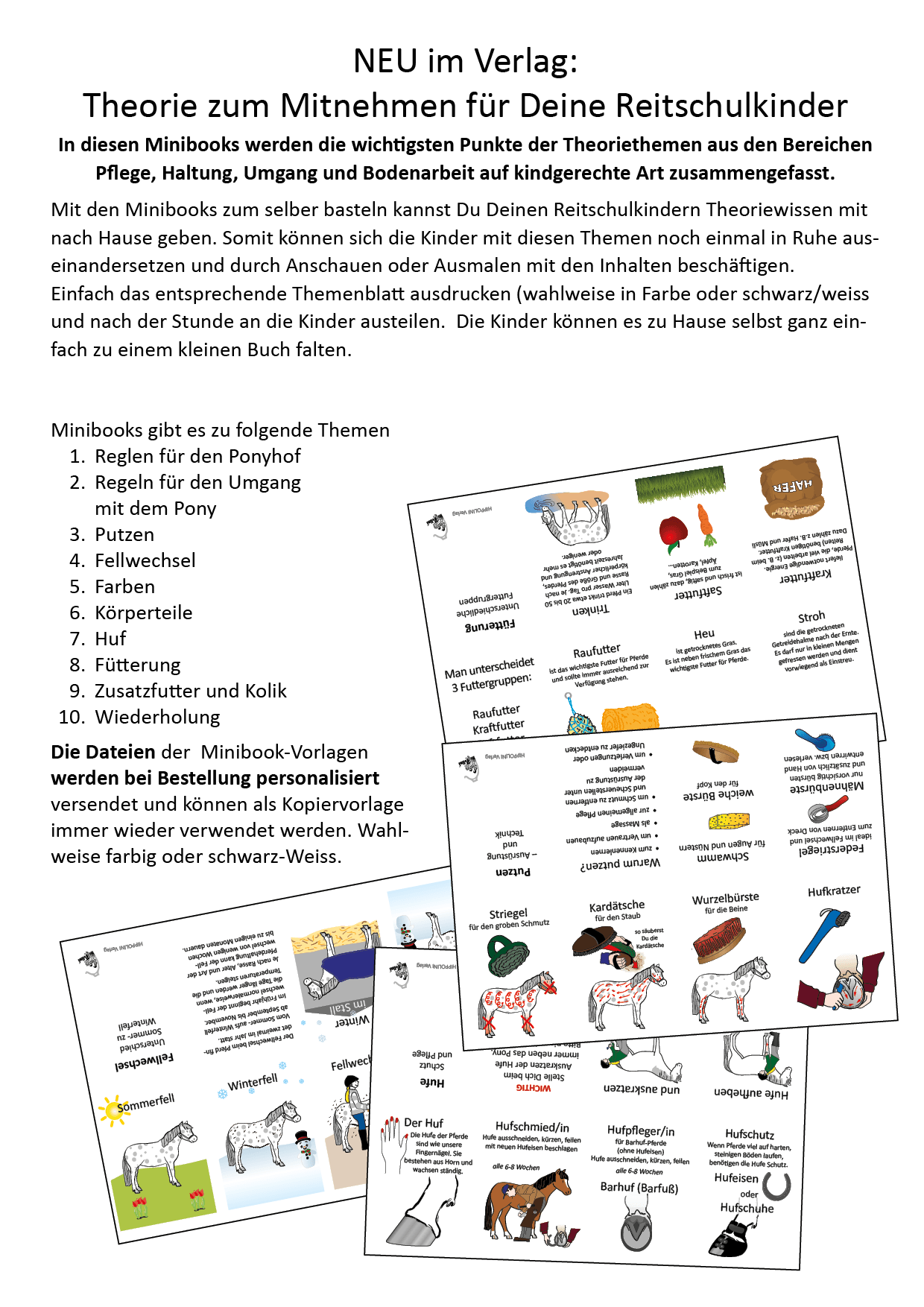 Minibooks Edition 1 - Hippolini-Verlag