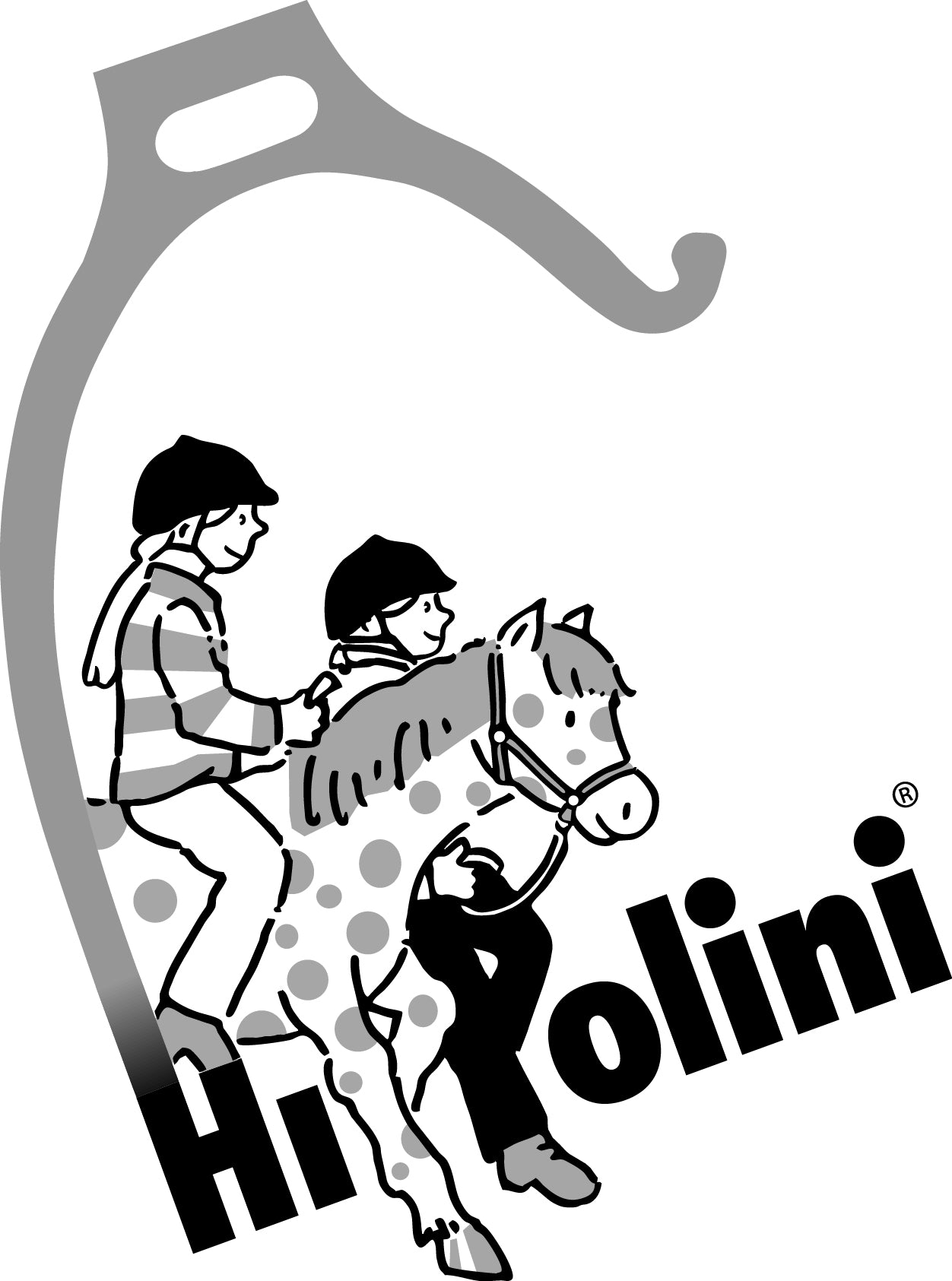 HIPPOLINI-Aufkleber