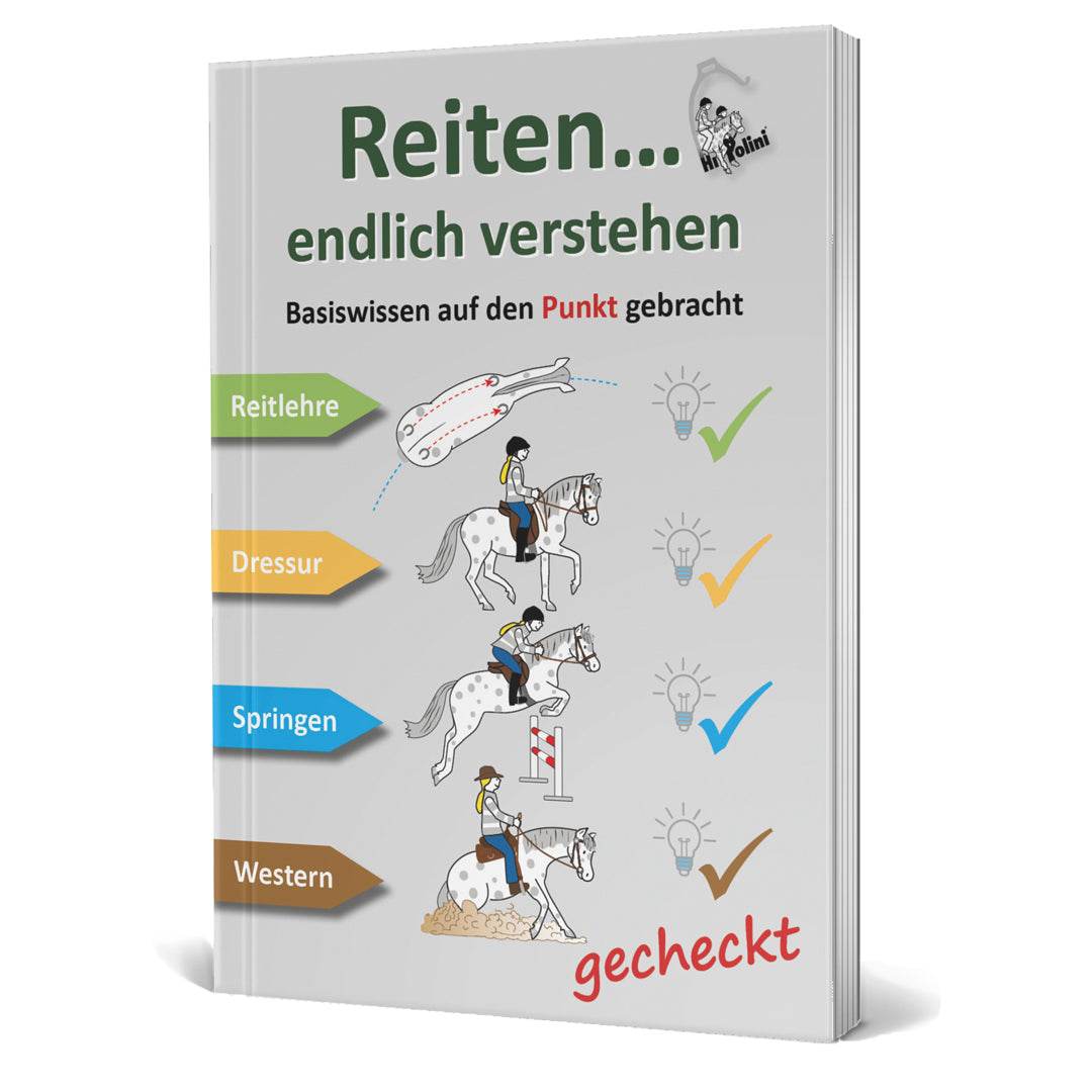 Reiten endlich verstehen! Basiswissen auf den Punkt gebracht - Hippolini-Verlag